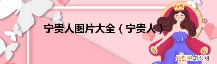 宁贵人 宁贵人图片大全