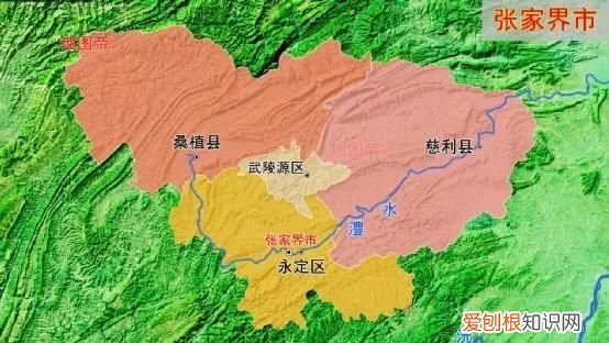 张家界在湖南处于什么位置 张家界在湖南处在什么地位