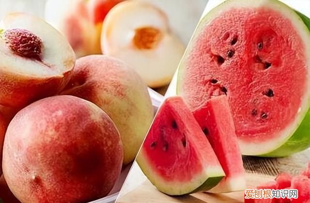 西瓜和桃子不能一起吃吗会中毒吗,西瓜与桃子同吃有相克吗