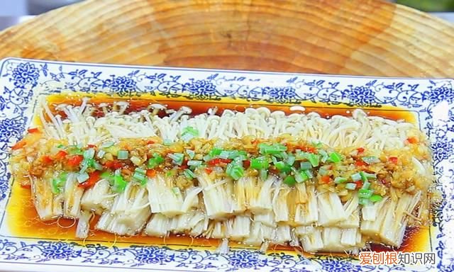 蒜末金针菇最好吃的做法,大蒜金针菇家常做法