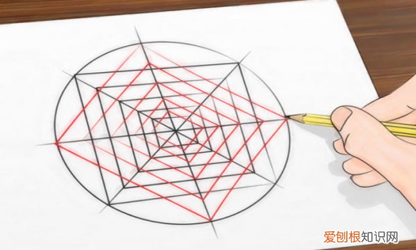 怎么画蜘蛛网，蜘蛛网的图画怎么画