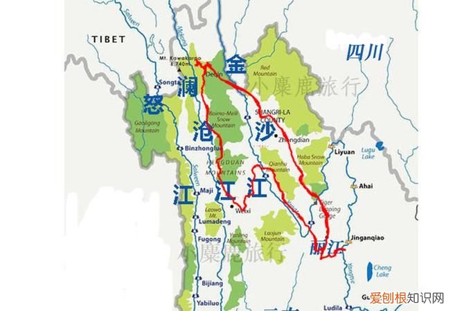 澜沧江在哪里，雅鲁藏布江在澜沧江的哪里