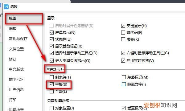 word文档中的空格应该怎么显示