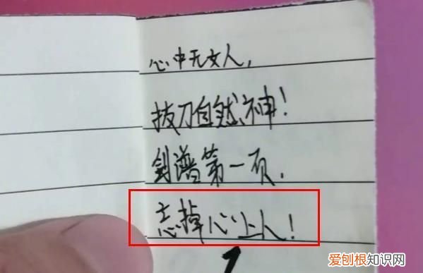 剑谱第七页是什么梗