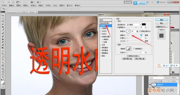 ps应该如何才可以加水印