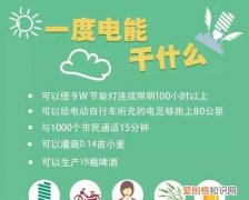 一度电多少瓦