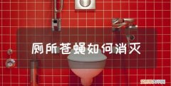 厕所灭苍蝇最有效的方法