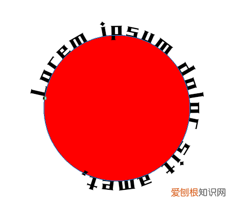 PS可以怎样打圈内环形文字，ps如何打圈内环形文字翻过来