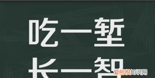 吃一什么长一智，为什么老是要吃一堑才长一智怎么避免这个问题