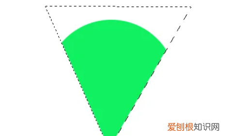 ps怎么制作扇形,PS中如何绘制45度扇形