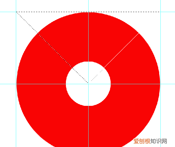ps怎么制作扇形,PS中如何绘制45度扇形