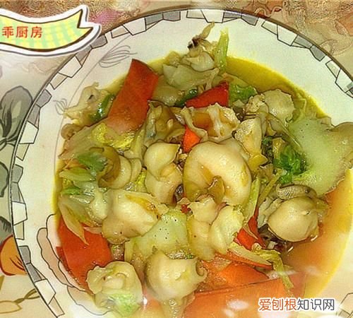 海螺炒白菜怎么做好吃