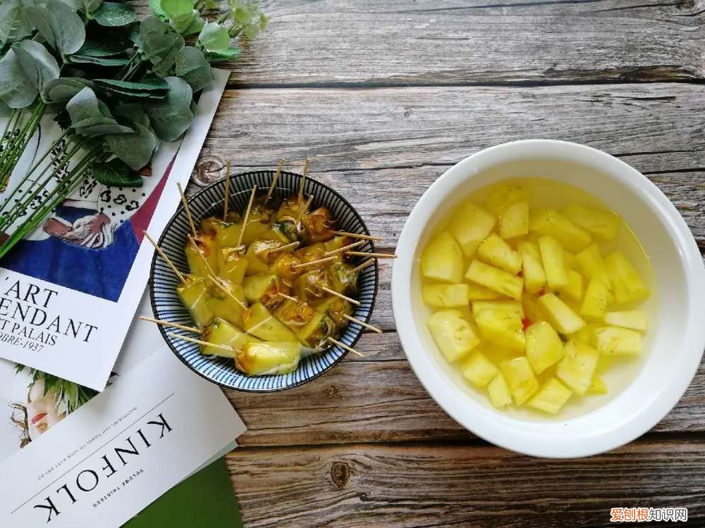 吃菠萝好处多! 吃菠萝的好处