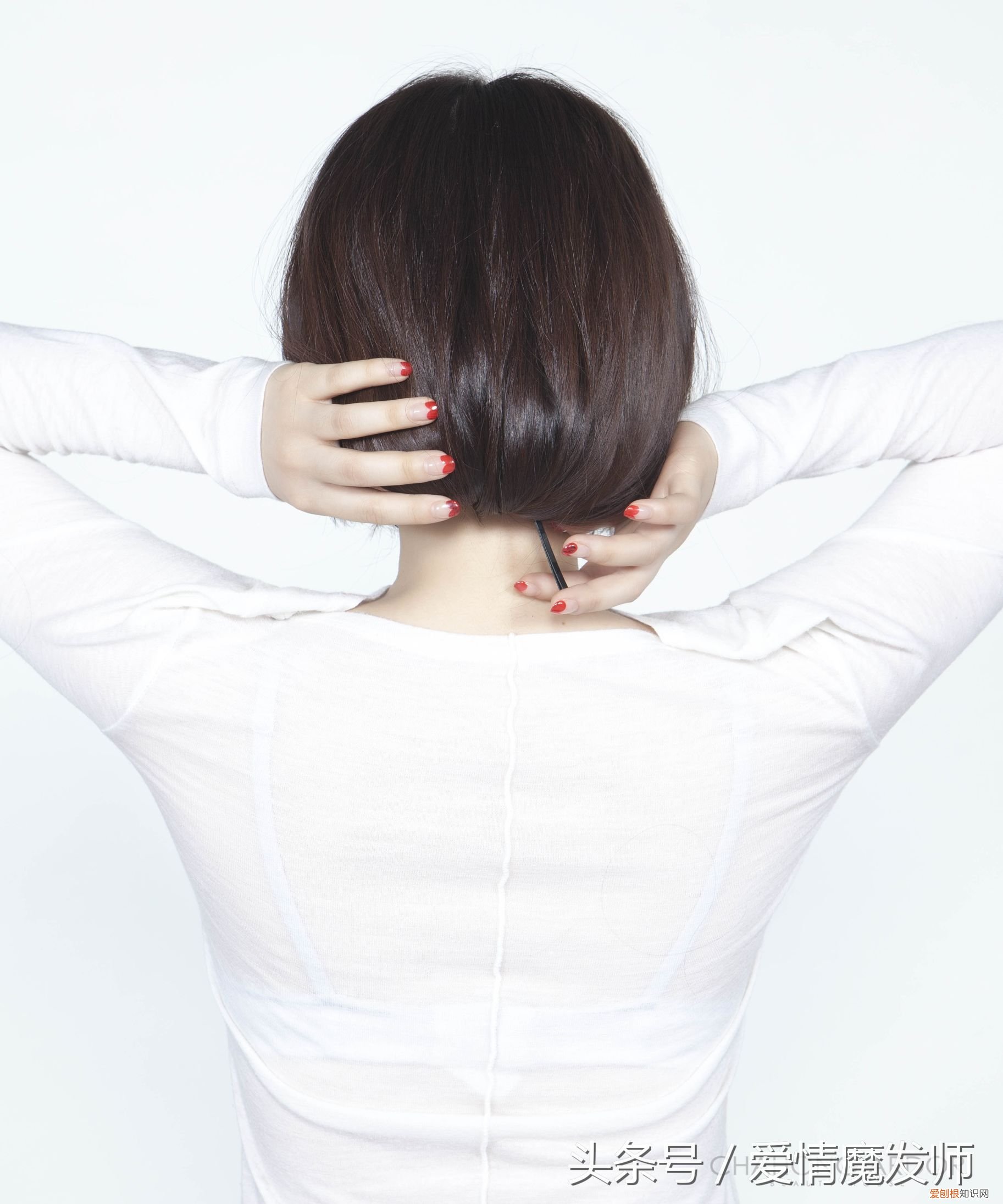 如何改造一次性短发 长发变短发