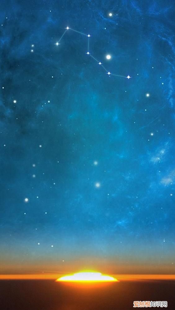 趣知识；不动的北极星及北斗七星 北斗七星和北极星