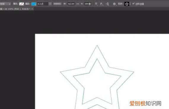 PS要如何画五角星，如何在ps中用画笔绘制五角星图案