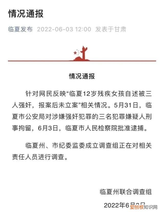 临夏12岁女孩被侵犯案将开庭