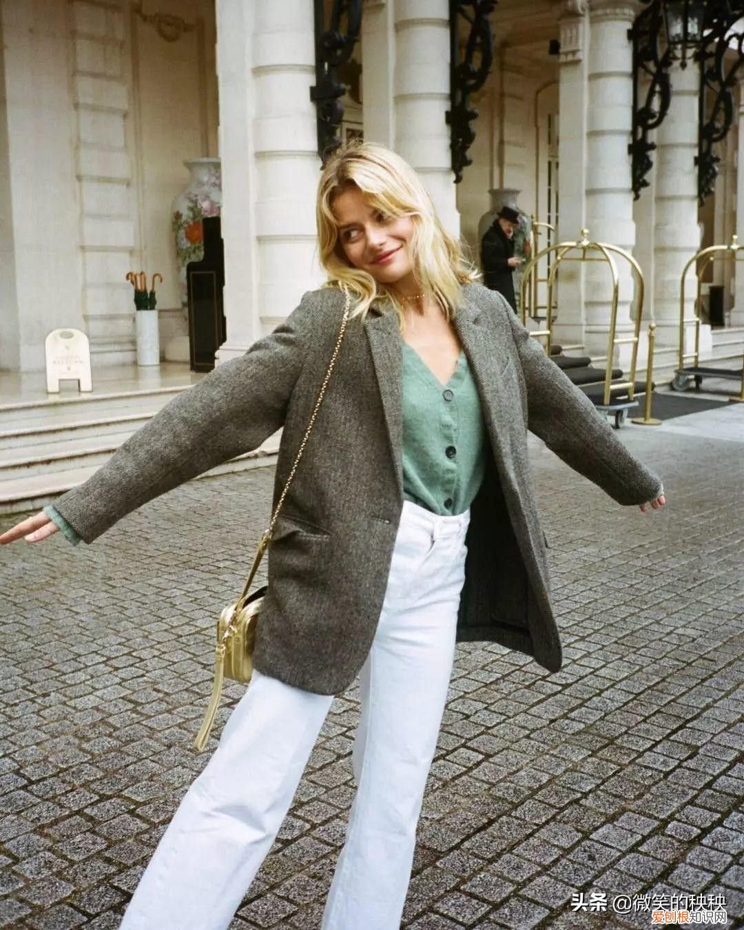 针织开衫的7种穿法 开衫毛衣搭配