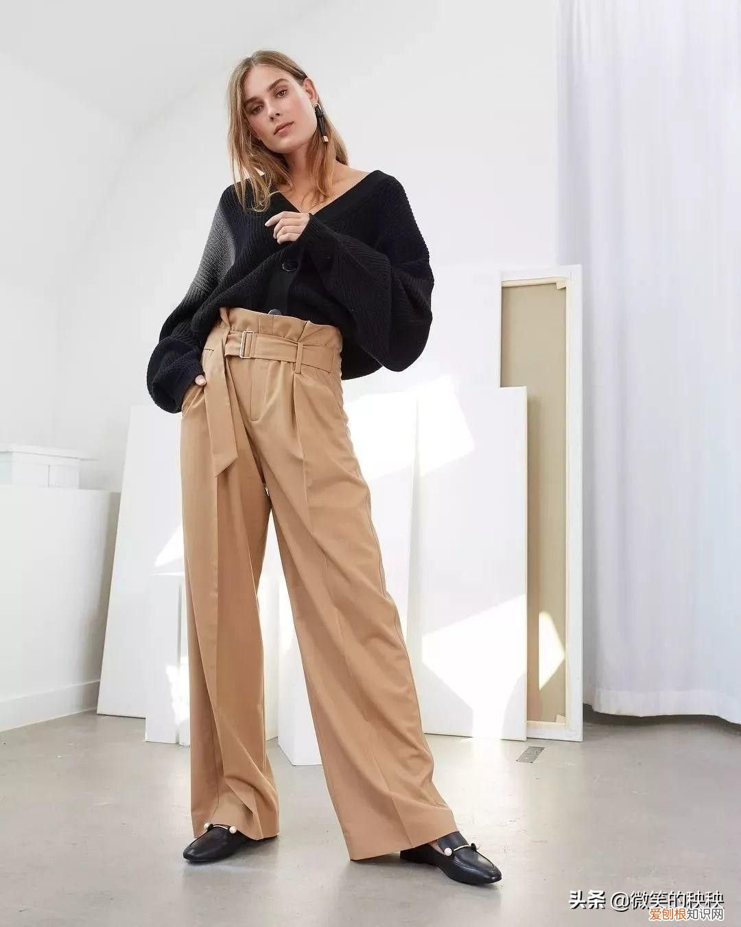 针织开衫的7种穿法 开衫毛衣搭配