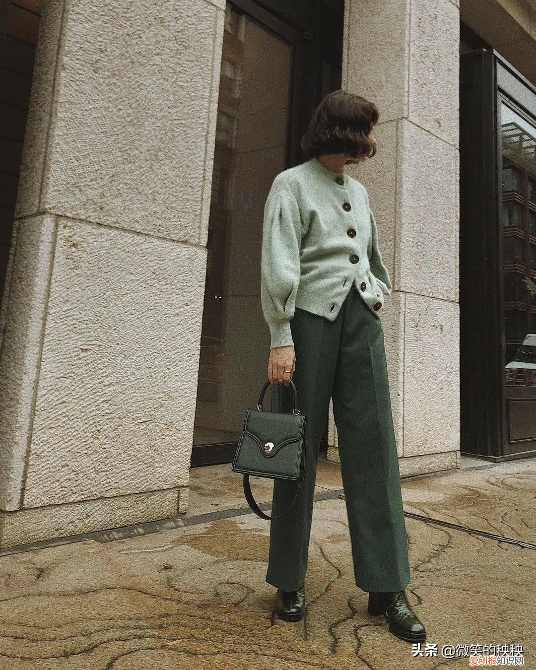 针织开衫的7种穿法 开衫毛衣搭配