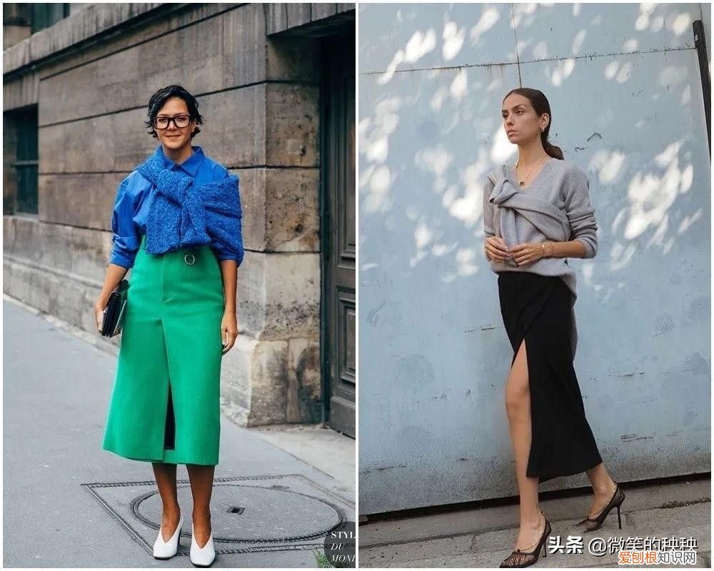 针织开衫的7种穿法 开衫毛衣搭配