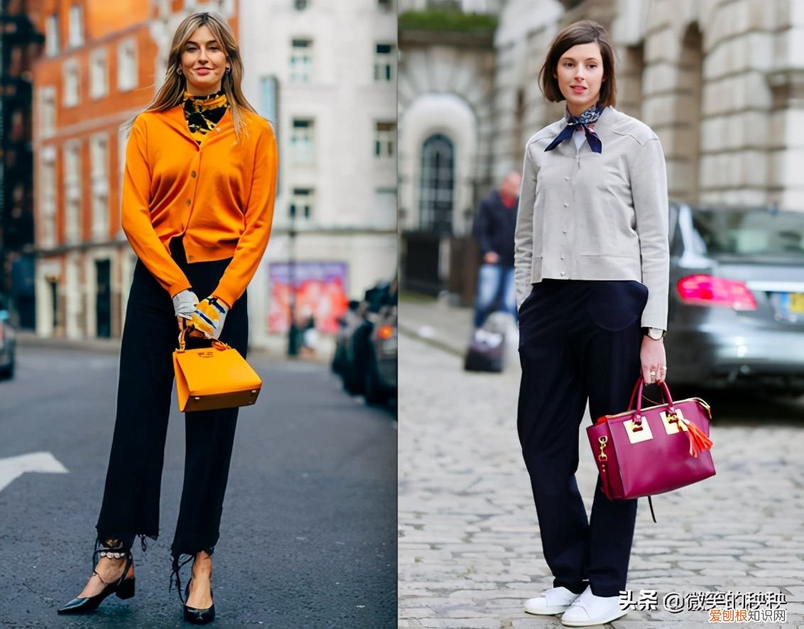 针织开衫的7种穿法 开衫毛衣搭配