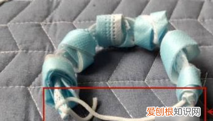 口罩怎么做蝴蝶结手环
