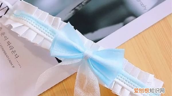 口罩怎么做蝴蝶结手环