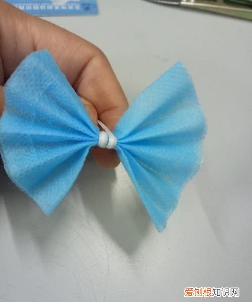 口罩怎么做蝴蝶结手环