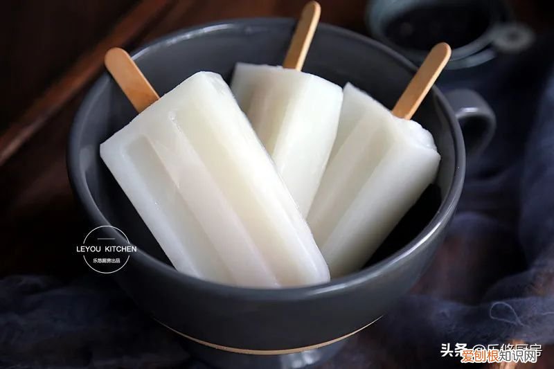 小时候常吃的老冰棍，在家做很简单 冰棍怎么做