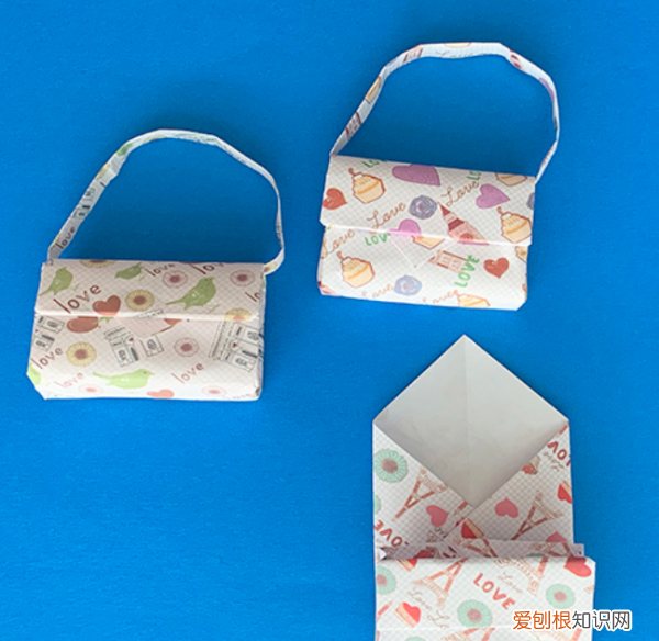 用纸怎么折公主包包，手工折纸制作简单又漂亮