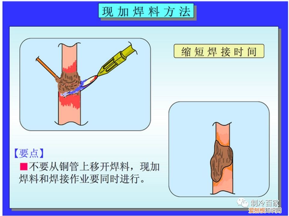 关于制冷铜管的焊接 铜管焊接
