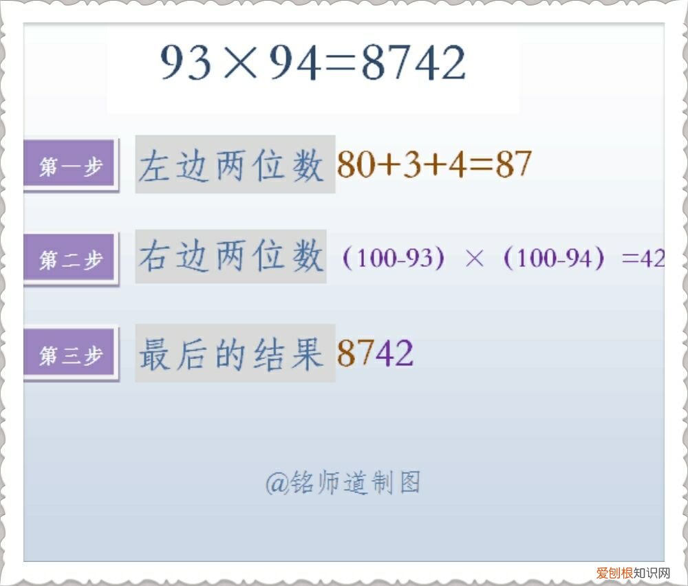 数学心算速算系列 心算技巧
