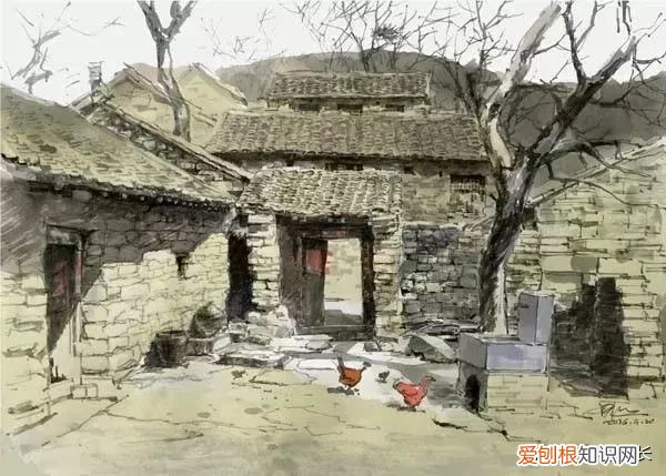 陈红卫手绘写生 陈红卫手绘