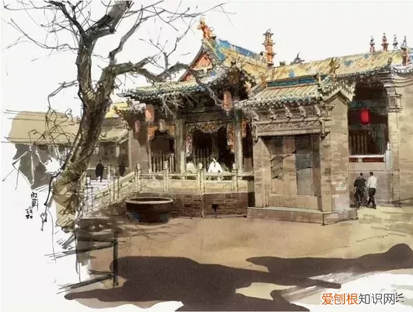 陈红卫手绘写生 陈红卫手绘