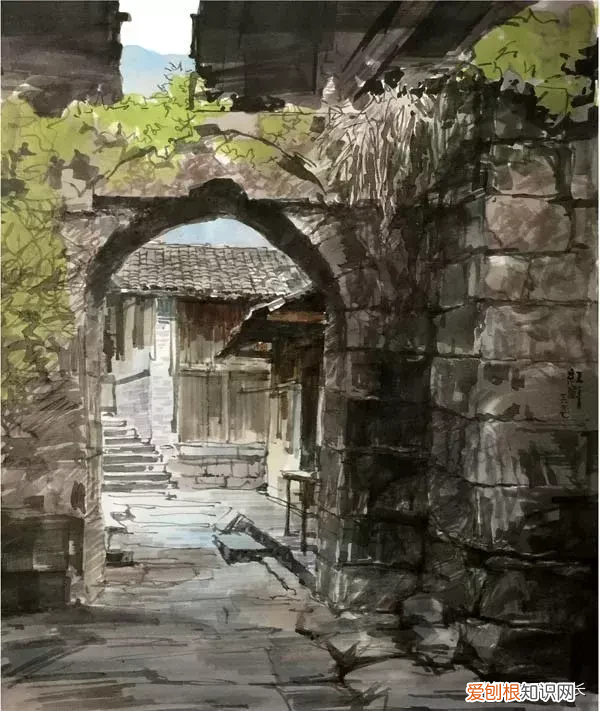 陈红卫手绘写生 陈红卫手绘