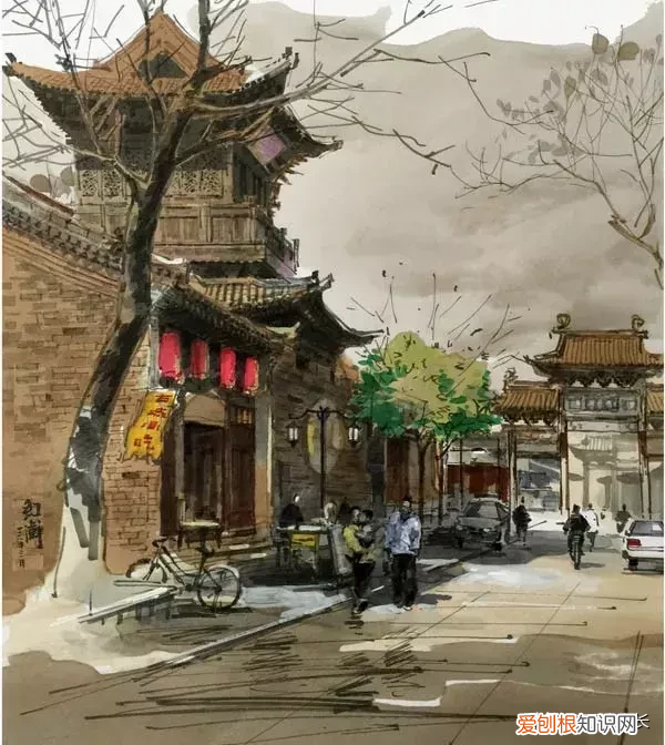 陈红卫手绘写生 陈红卫手绘