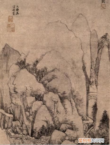 元代中后期的文人山水画 元代山水画