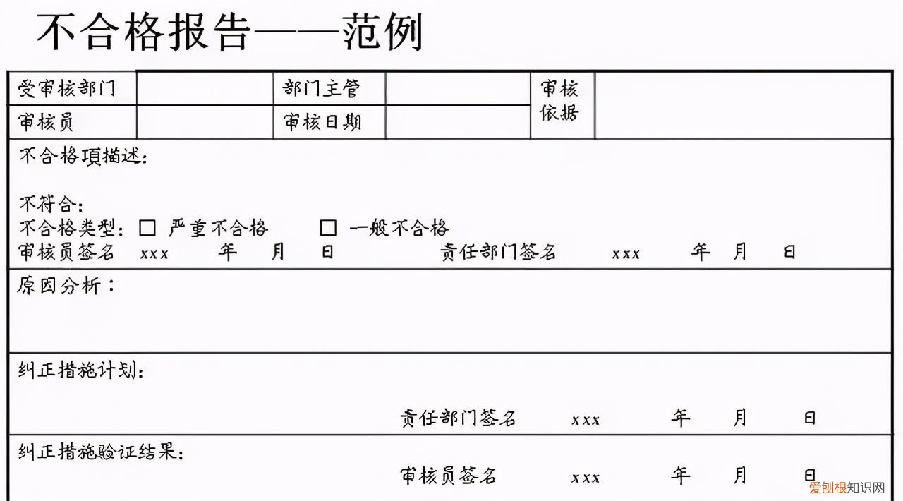 体系内审和不符合项怎么整改? 不符合项报告