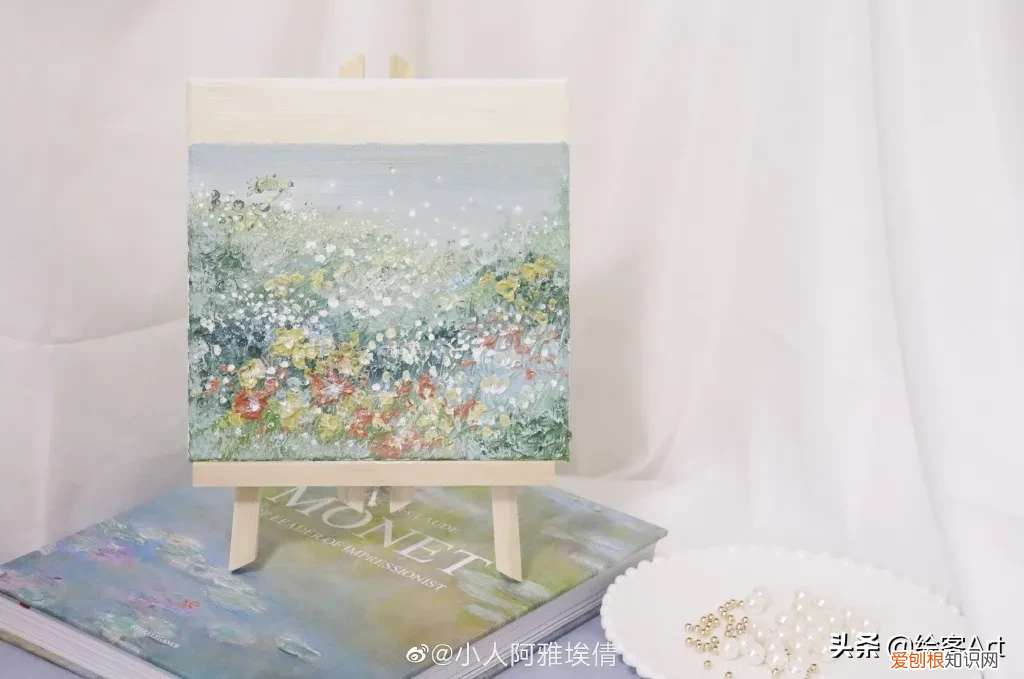 浪漫丙烯画出人间温柔 丙烯颜料画