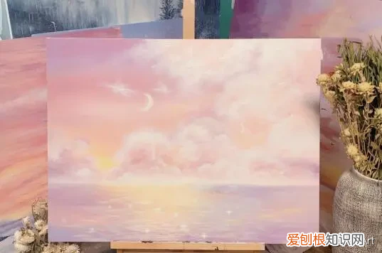 浪漫丙烯画出人间温柔 丙烯颜料画