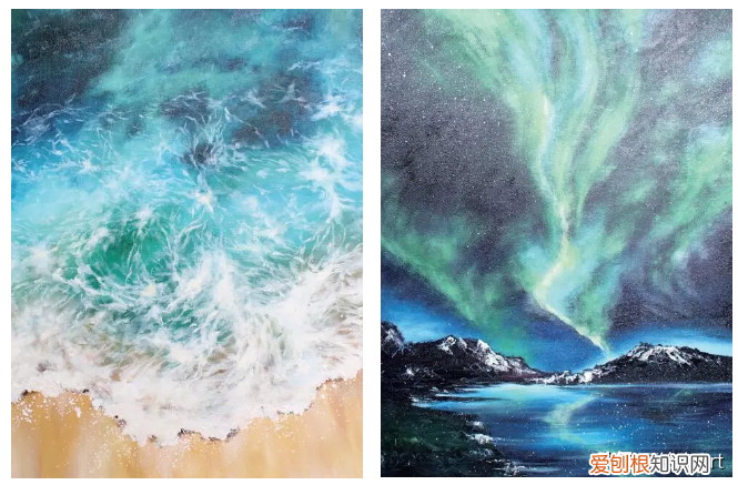 浪漫丙烯画出人间温柔 丙烯颜料画