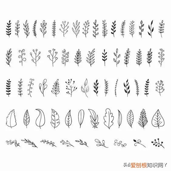 美丽又简单的刺绣图案! 简单绣花