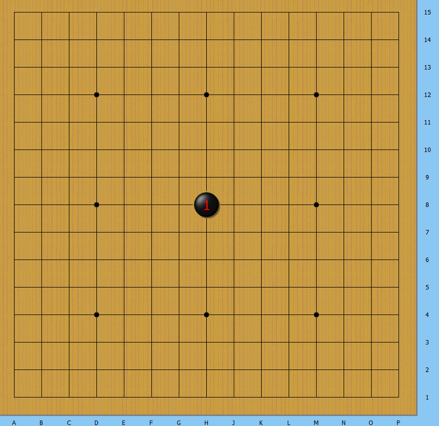五分钟学会，动图演示 五子棋开局6步必胜