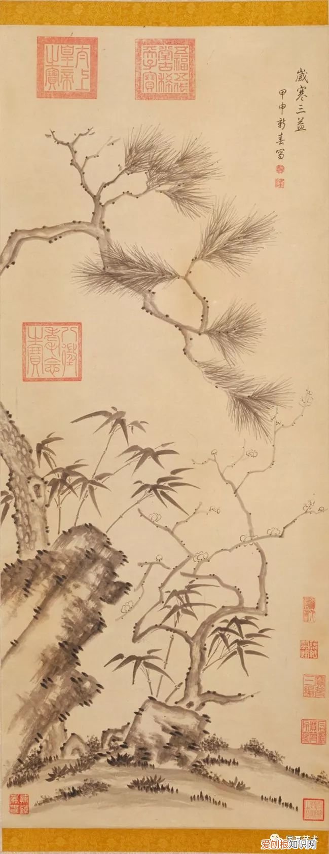 指松、竹、梅三种植物 岁寒三友是指哪三个植物