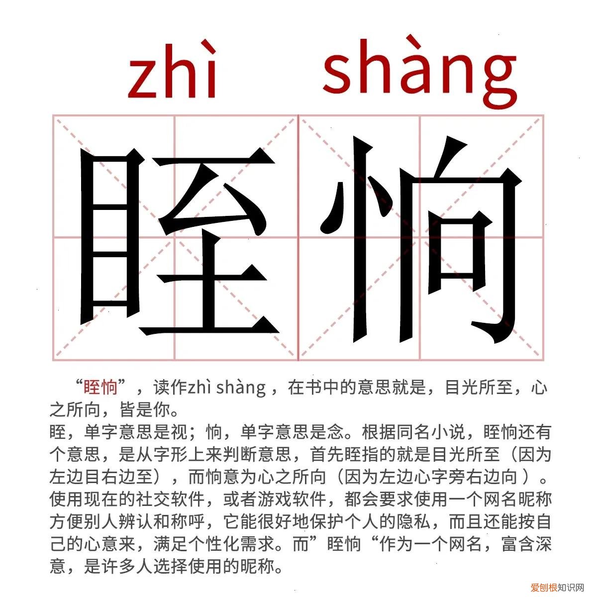 眰恦是什么意思？指目光所至心之所向都是你