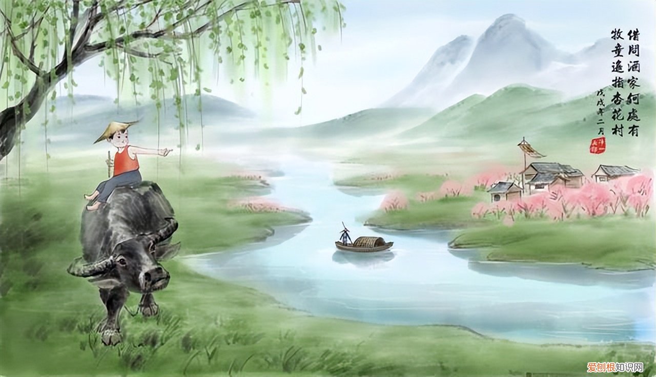 写的是农村傍晚的风景 村晚古诗意思翻译