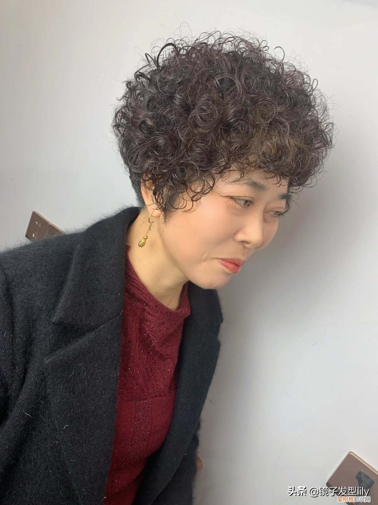 选对目标再裁剪，都说很不赖 狼尾发型女