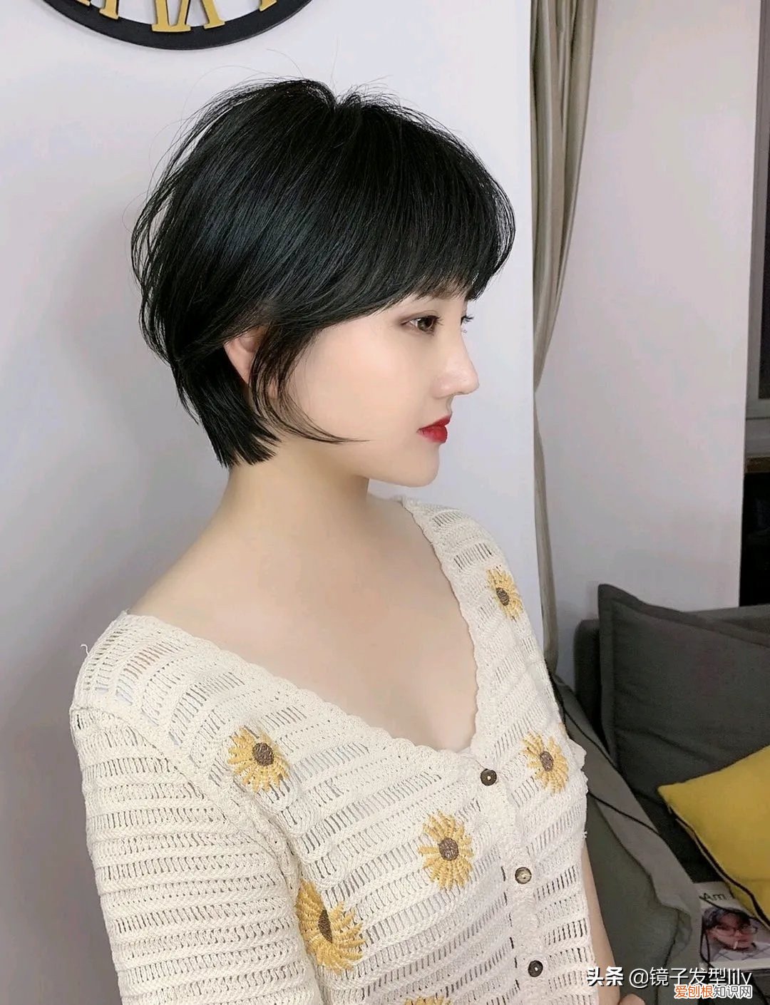 选对目标再裁剪，都说很不赖 狼尾发型女