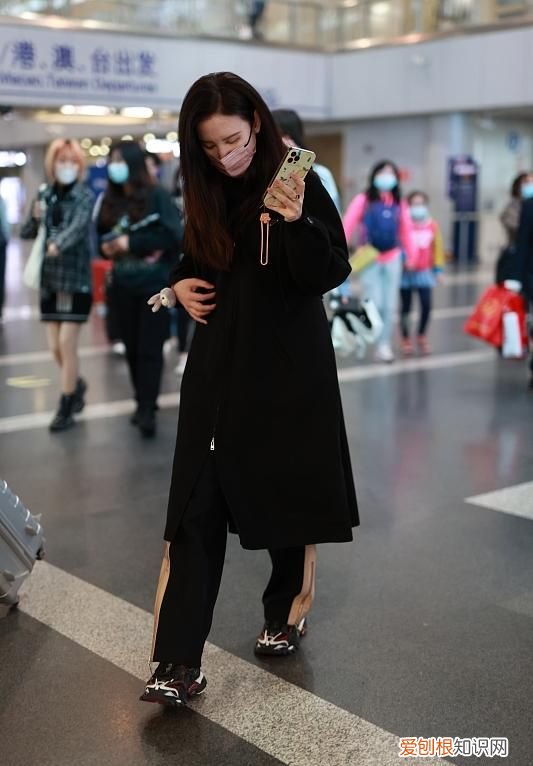 张萌罕见携丈夫走机场 张萌老公张海苍资料及照片